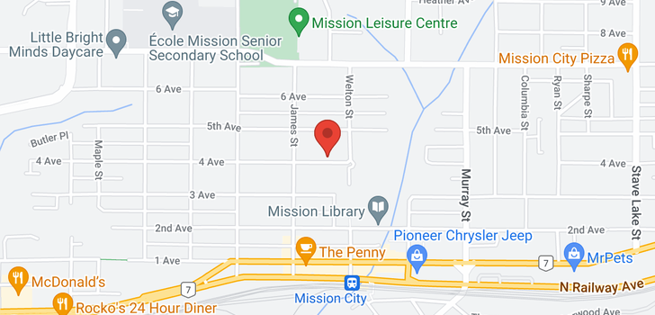 map of 33163 4TH AVENUE